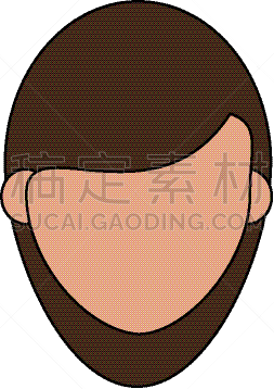女人,人的脸部,轮廓,商务,人,肖像,图像,头发,矢量,违约