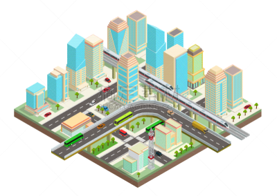 公路,智慧城市,巴士,商务,卡车,汽车,技术,公园,公共汽车站,现代