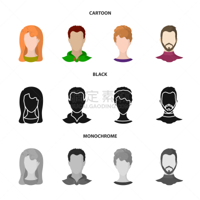 专业人员,照片,符号,肖像,女人,头发,发型,金色头发,棕色头发,设计