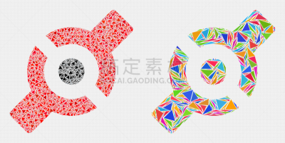 人工关节,三角形,计算机图标,镶嵌图案,部分,一致,技术,建筑业,复杂性,机会