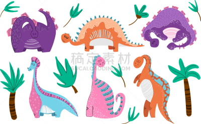 可爱的,动画片,请柬,贺卡,摆拍,模板,数码图形,动物,童话故事,爬行纲