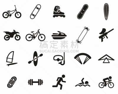 极限运动,计算机图标,黑白图片,巨大的,设备用品,雪板,专业人员,运动,背景分离,厚木板