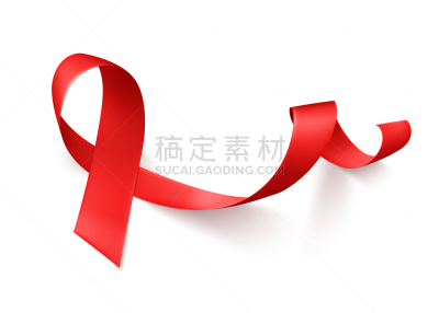 艾滋病警示丝带,世界艾滋病日,一个物体,符号,白昼,健康保健,红色,人,写实,生病