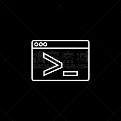 编码,线图标,编辑,轮廓,直的,顺序,技术,新创企业,图像,联系