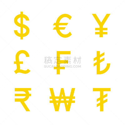 黄色,矢量,地球形,绘画插图,背景分离,法国,简单,现代,大写字母,想法