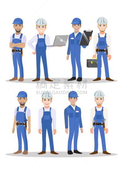人,团队,工程师,建筑承包商,矢量,绘画插图,技术员,计算机图标,公寓,动画片