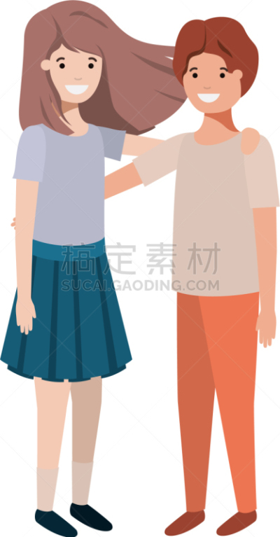 青少年,性格,友谊,伴侣,少年早期,学生,男生,女生,人,男人
