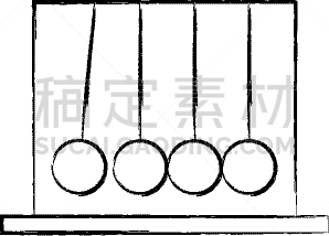 分离着色,钟摆,Sir Isaac Newton,图标,创造力,商务,球体,金属,团队,概念