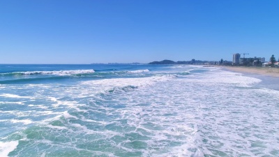 海洋中的波浪