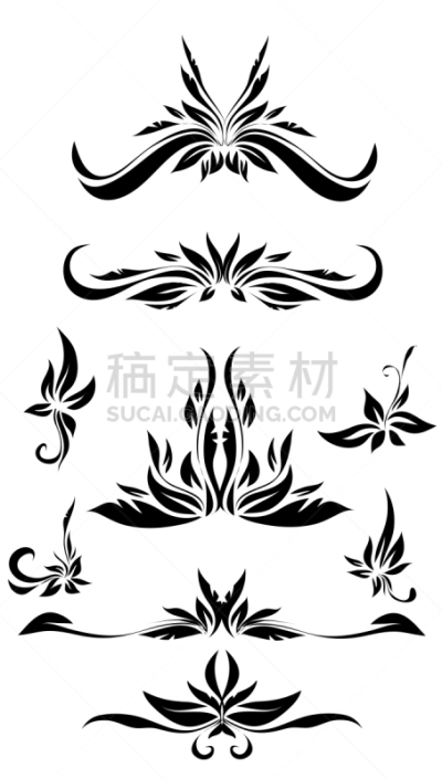 叶子,式样,华丽的,精工制品,高雅,浪漫,图像,古董,复古,庆祝