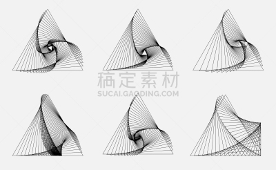 形状,几何形状,三角形,背景,线条画,极简构图,组物体,白色,黑色,纸