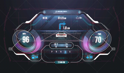 汽车,网络空间,速度计,仪表板,插画,显示器,数据,联系