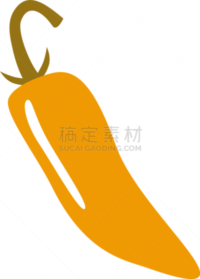白色,黄色,平坦的,红辣椒粉,分离着色,蔬菜,热,清新,香料,烹调