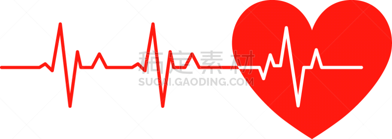 线条,舞蹈,心型,绘画插图,心电图,材料,脉搏图,图表,医药职业,背景分离