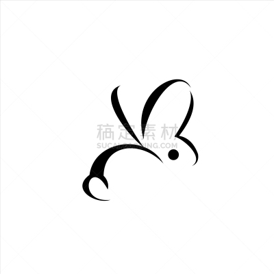 可爱的,品牌名称,兔子,式样,农业,华丽的,商务,复活节,野生动物
