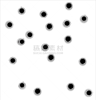 弹孔,洞,弹跳球,撕破的,弯曲,击打