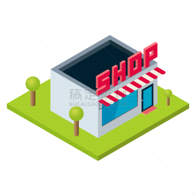 分离着色,商店,透视图,公寓,商务,文字,建筑外部,外立面,几何形状,城镇