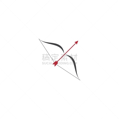 箭术,品牌名称,传统,运动,复古风格,证章,背景,绘画插图,标签