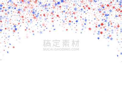 白色,红色,蓝色,星形,美国人,极简构图,飞,自立,庆祝