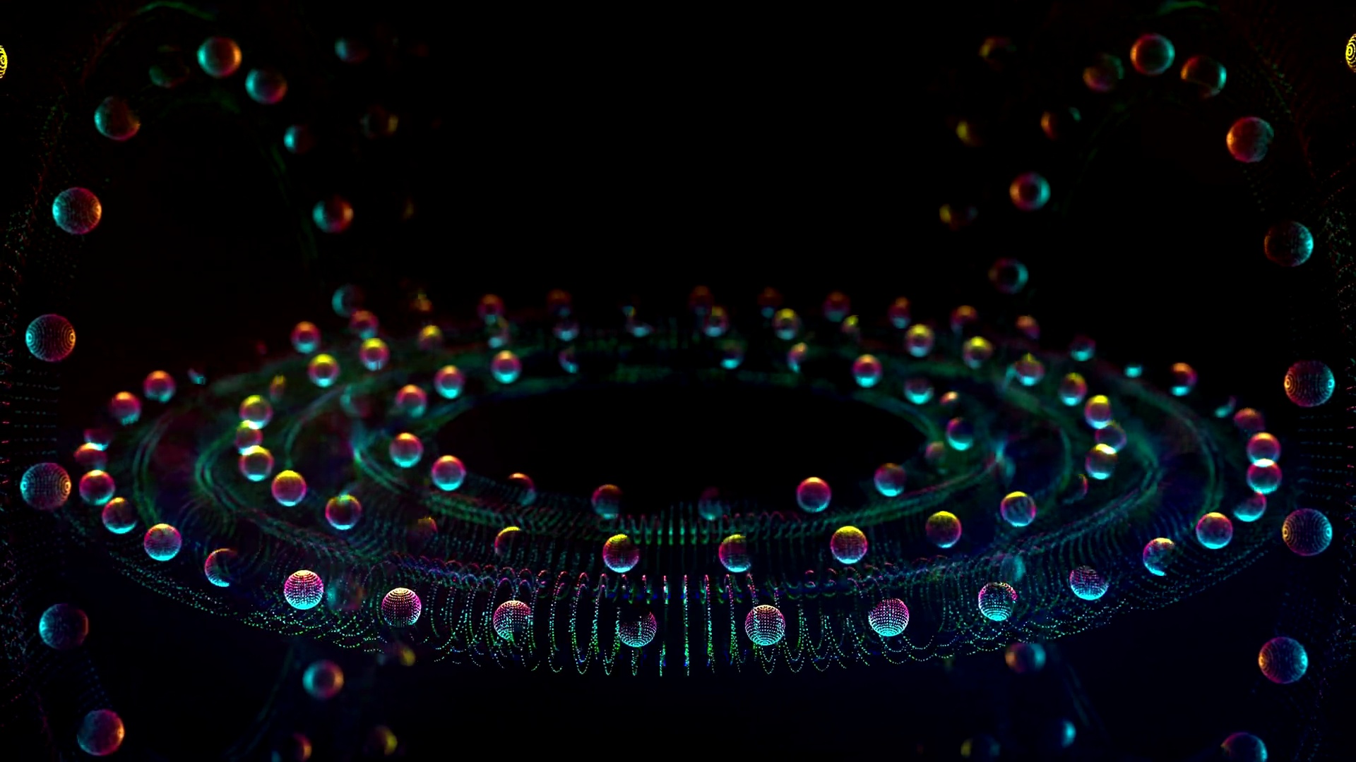 三维抽象粒子