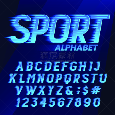 活力,文字,字母,风,图像特效,数字,字体,运动,青绿色,正字符号
