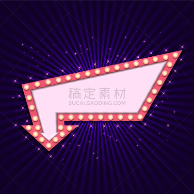 光,三维图形,边框,箭头符号,闪亮的,文字,空白的,马奇,复古,设计