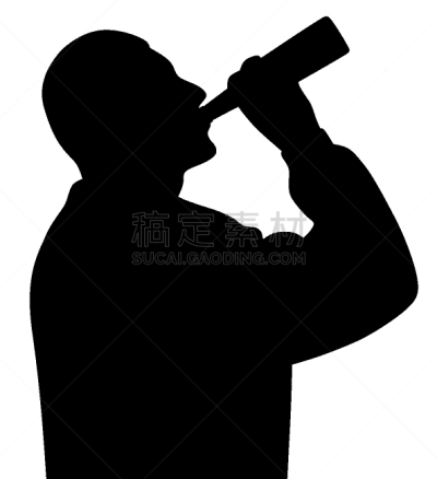 男人,瓶子,含酒精饮料,瘾君子,人,喝醉的,概念,喝