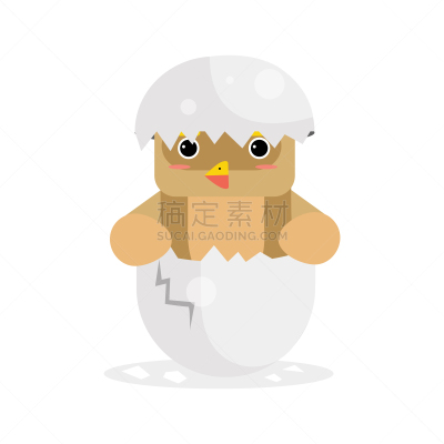 可爱的,猫头鹰,性格,鸟类,褐色,新生动物,幽默,白色,自然,复活节