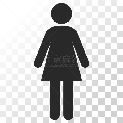 女人,计算机图标,人,符号,图像,卫生间,设计元素,顾客,矢量,剪影