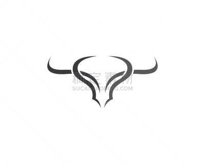动物头,公牛,矢量,图标,运动,野生动物,哺乳纲,牛,动物,品牌名称