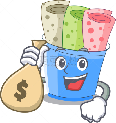 杯,钱袋,冰淇淋,卡通,可爱的,清新,食品,泰国,焦糖,卷起