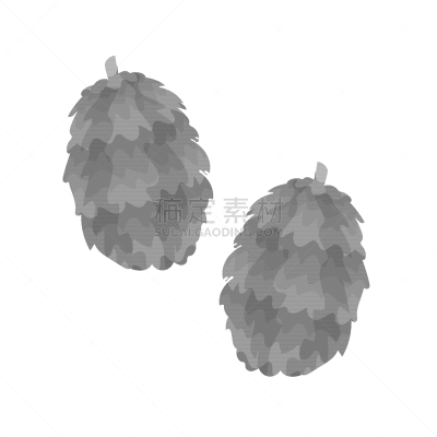植物,品牌名称,分离着色,亚洲,自然,传统,灰色,图像,收集,设计