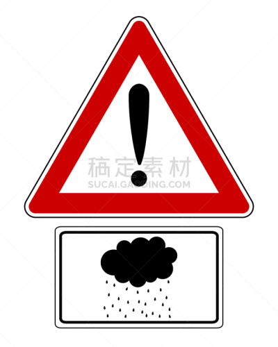 标志,标签,多云,分离着色,白色,红色,交通,云,矢量,淋浴