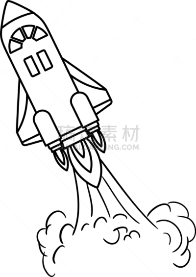 火箭,白色背景,太空交通工具,商务,太空船,迅速,技术,起飞,剪影