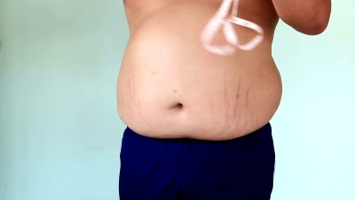 胖子的大肚子和卷尺