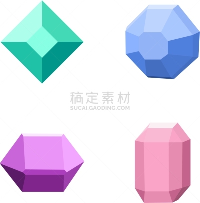 分离着色,宝石,四个物体,钻石,白色,闪亮的,侯爵夫人公寓大楼,华贵,布置,收集