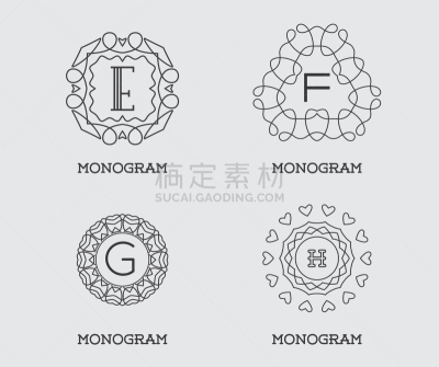 字体,华丽的,请柬,高雅,信函,印有花压字品牌,中世纪花饰字母,装饰
