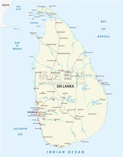 斯里兰卡,车站月台,科伦坡,印度洋,湖,河流,水湾,绘画插图,旅行者,印度