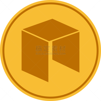 黄金,Neopolitan獒,黄色,商务,符号,代币,百宝箱,矢量