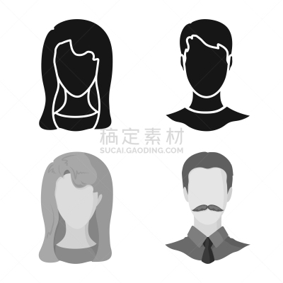 专业人员,照片,品牌名称,分离着色,假发,男人,肖像,图像,收集,设计