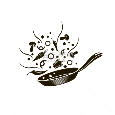 锅,蔬菜,热,菜单,清新,背景分离,食品,迅速,椒类食物,餐具