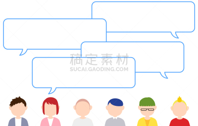 图像,大量人群,绘画插图,人,对话气泡框,沟通,背景分离,沟通,联系,讨论