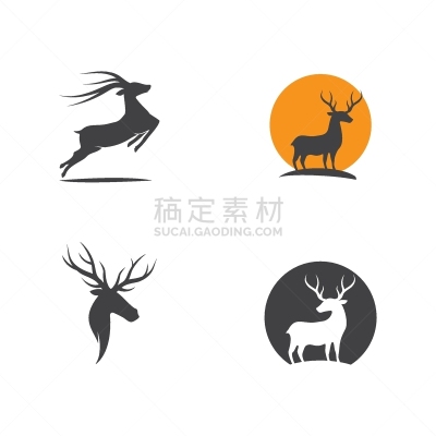鹿,品牌名称,矢量,绘画插图,自然,商务,动物园,非洲,符号,野生动物