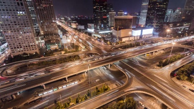 夜间WS盘北京路交叉口T/L