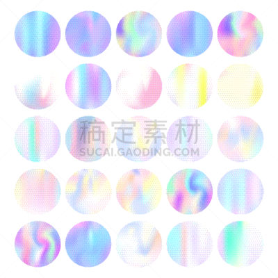 全息图,抽象背景,形状,圆形,三维图形,荧光色,紫色,粉色,蓝色,布置
