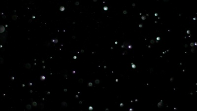 黑色背景上的慢动作雪