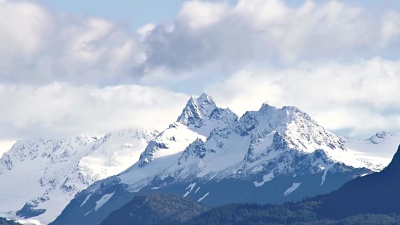 冬季山峰