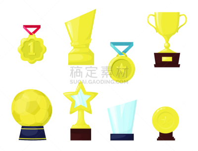 奖,黄金,矢量,第一名,奖杯,运动,杯,概念象征,数字1