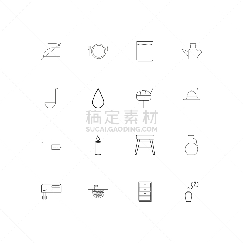 直的,用具,设备用品,计算机图标,吧椅,蜡烛,晚餐,咖啡,食品加工机,长柄勺