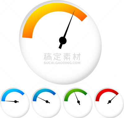仪表盘,量表,模板,圆形,黄色,红色,绿色,充满的,概念,压力